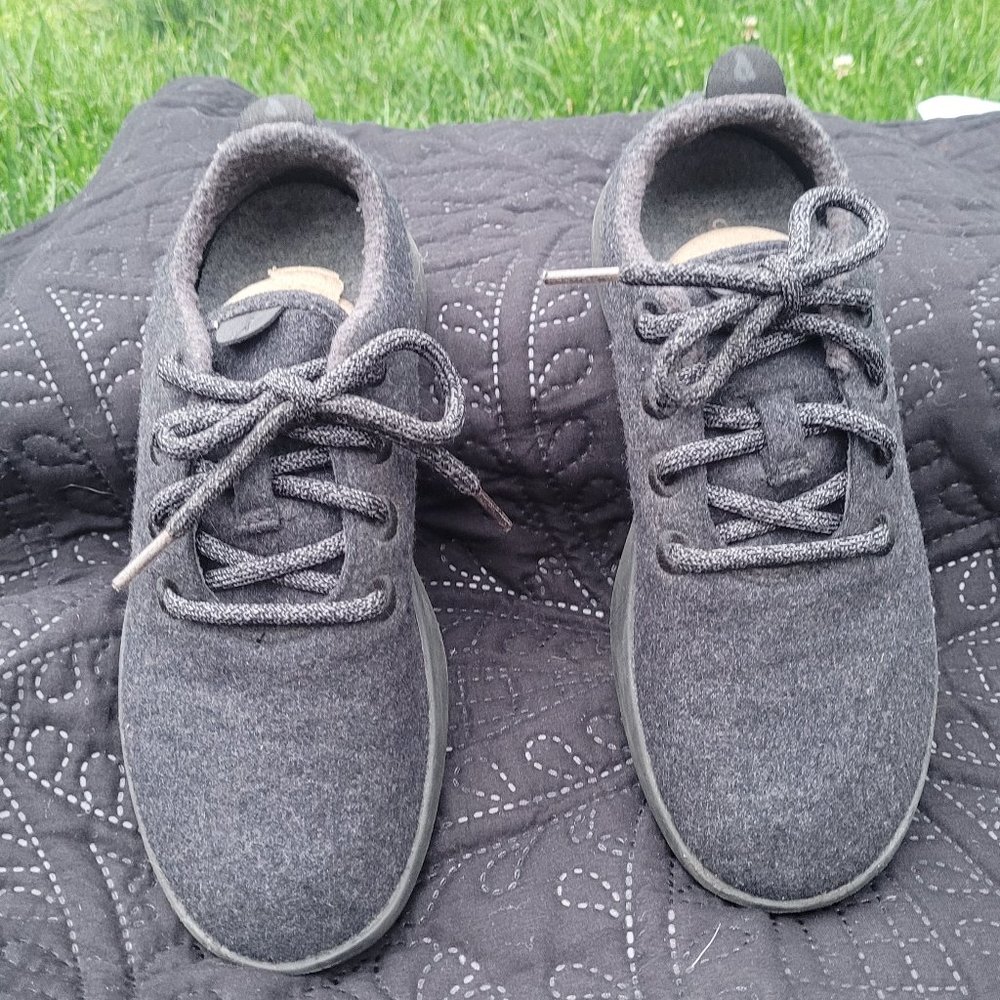 Allbirds Wool Runners - natural black